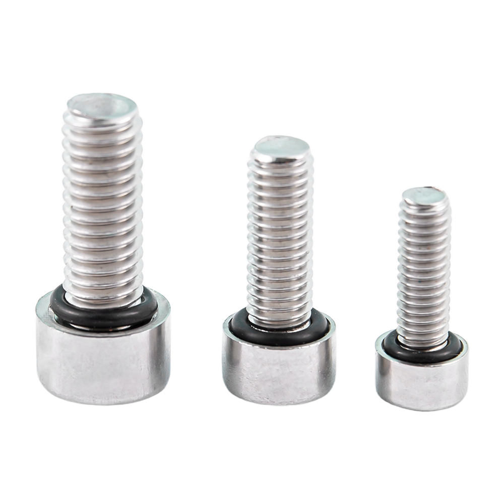 Customized na hindi kinakalawang na asero hex socket cup head O ring waterproof screws Customized na hindi kinakalawang na asero hex socket cup head O ring waterproof screws