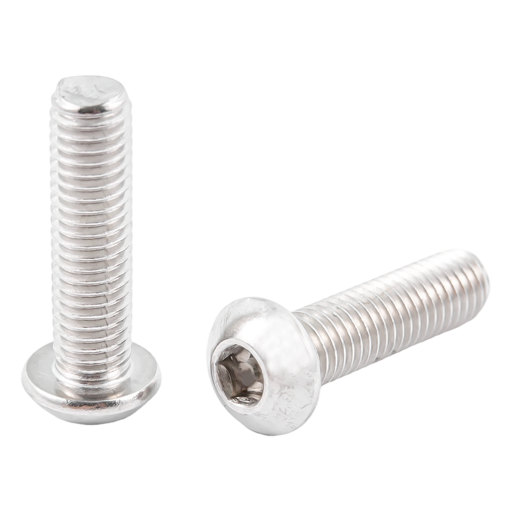 Customized na stainless steel na button head hex socket na may pin security na anti theft screws Customized na stainless steel na button head hex socket na may pin security na anti theft screws