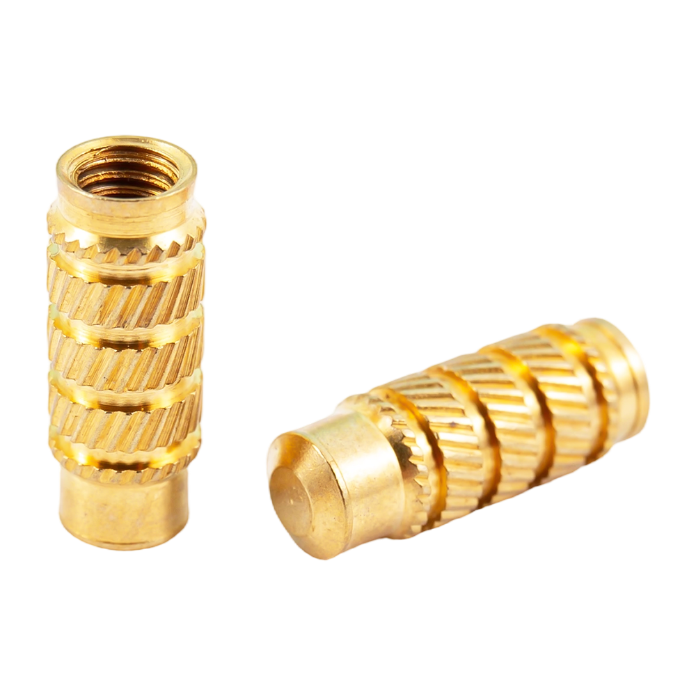 Customized na brass insert nut