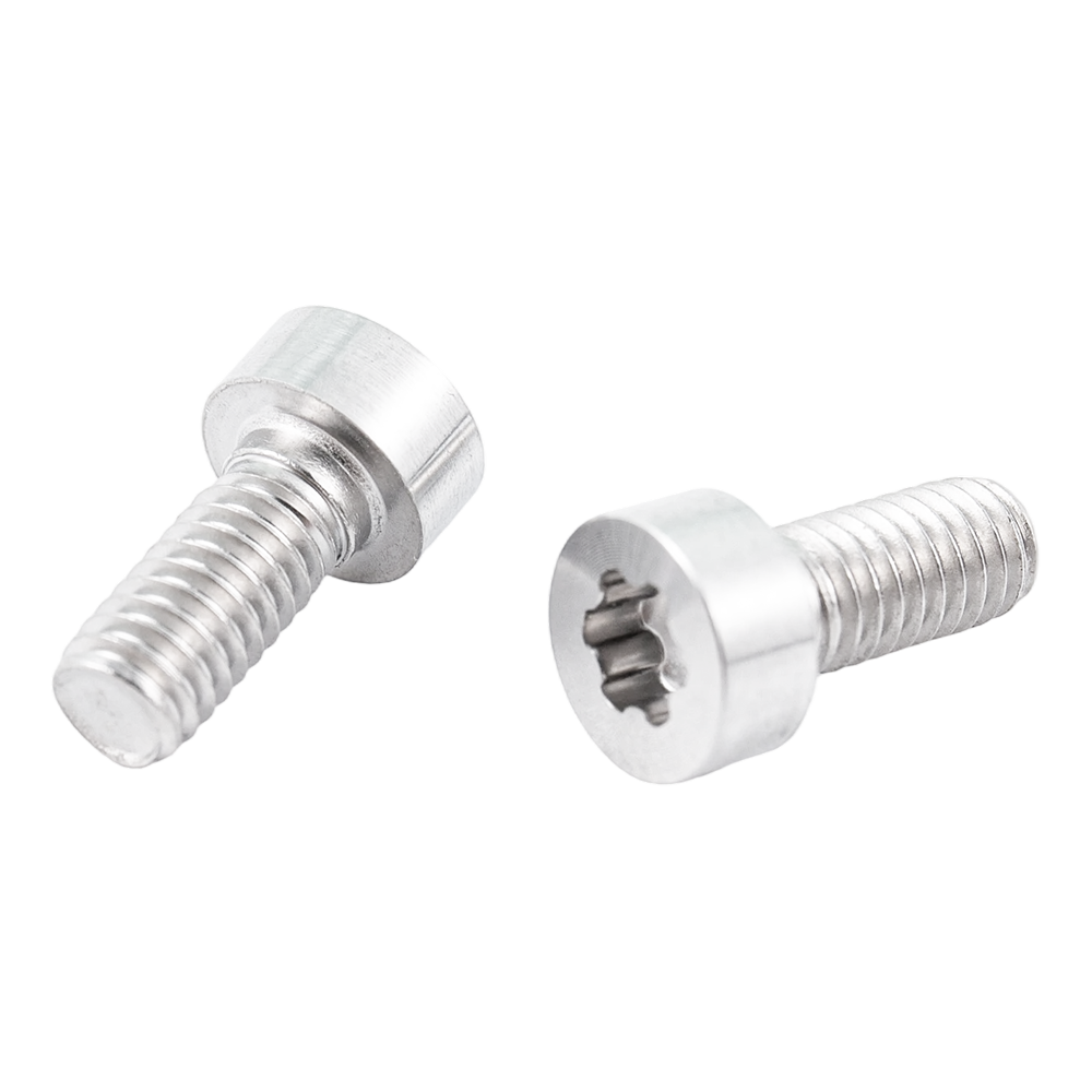 Customized low cup head CD pattern screws Torx head satin brushed screws Customized low cup head CD pattern screws Torx head satin brushed screws