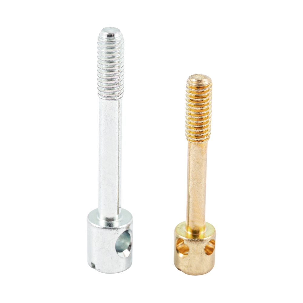 Na-customize na hindi kinakalawang na asero low cup head terminal screw Na-customize na hindi kinakalawang na asero low cup head terminal screw