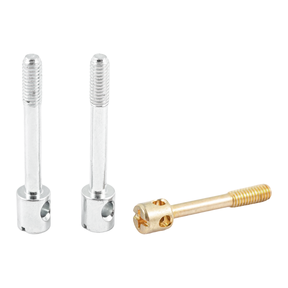 Na-customize na hindi kinakalawang na asero low cup head terminal screw Na-customize na hindi kinakalawang na asero low cup head terminal screw