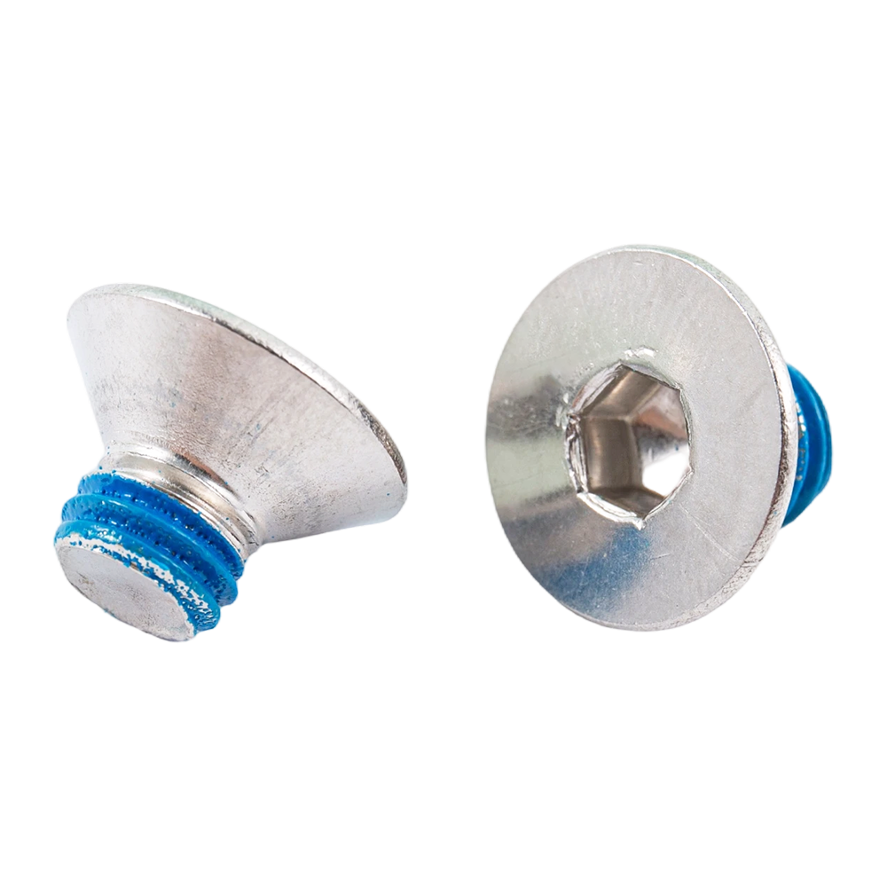 Hot selling countersunk ulo hindi kinakalawang na asero nylon patch screws Hot selling countersunk ulo hindi kinakalawang na asero nylon patch screws