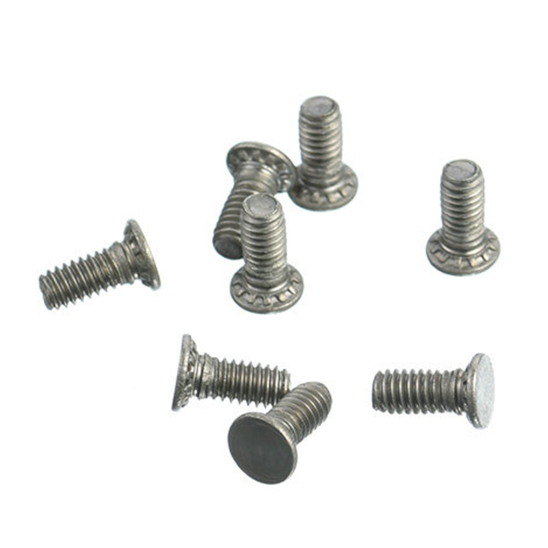Customized na karton steel Pressure riveting screw na may nickel plated