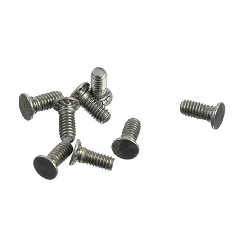 Customized na karton steel Pressure riveting screw na may nickel plated Customized na karton steel Pressure riveting screw na may nickel plated
