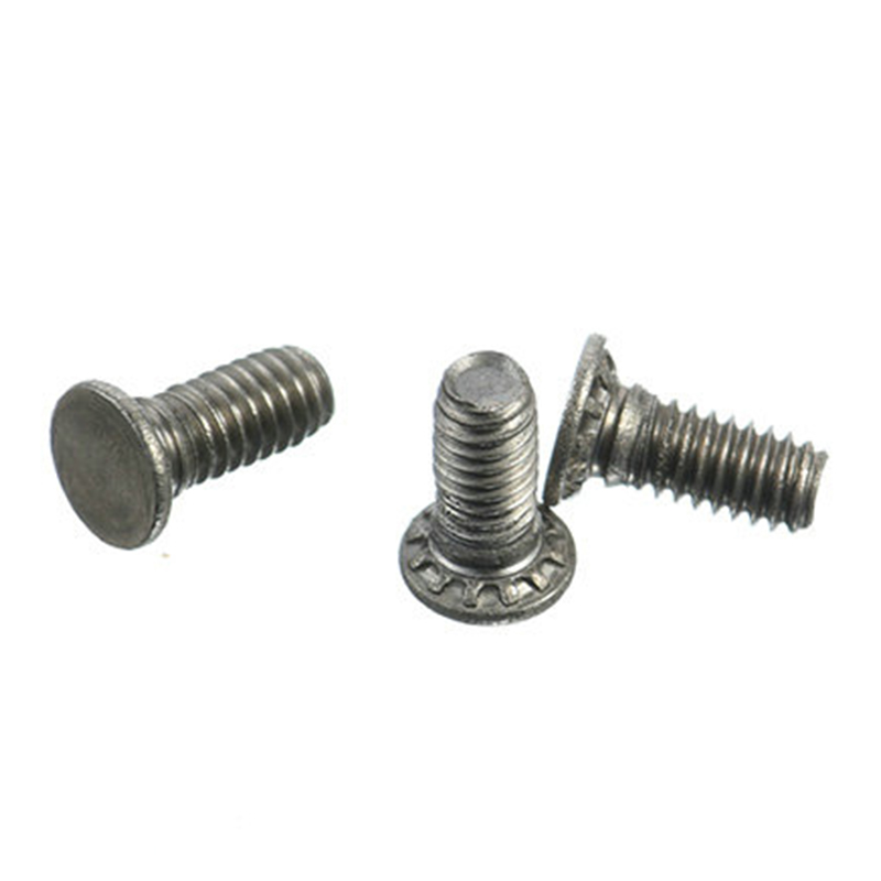 Customized na karton steel Pressure riveting screw na may nickel plated Customized na karton steel Pressure riveting screw na may nickel plated