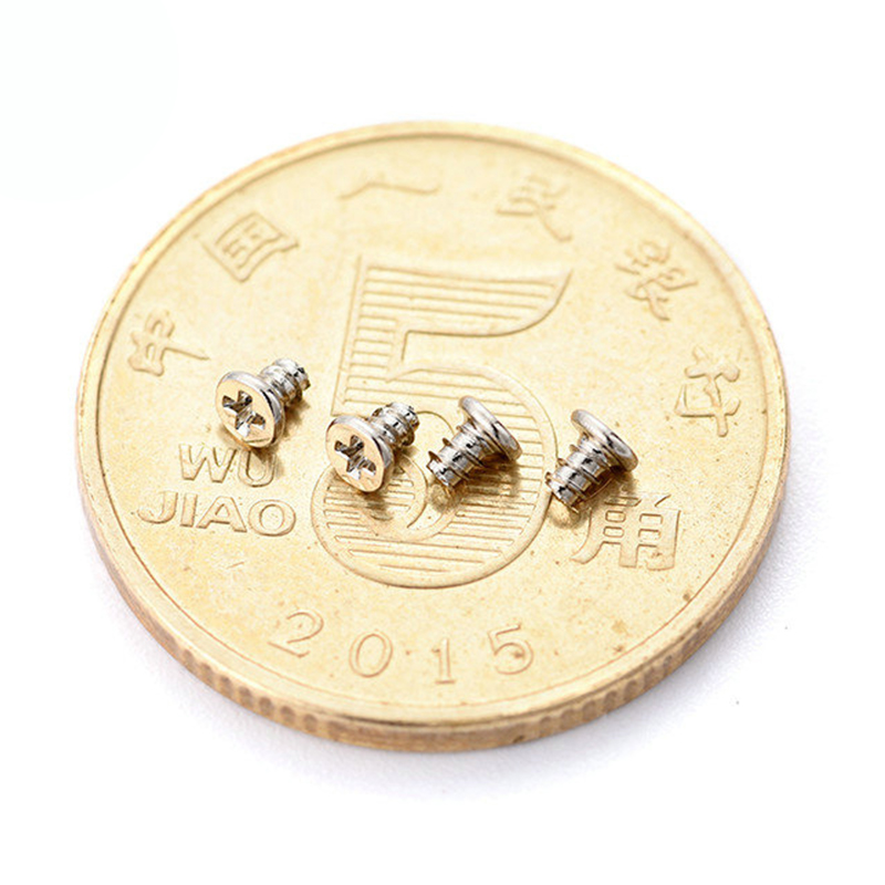 M0.8 M1.0 M1.2 M1.4 M1.7 flat head cross carbon steel micro self tapping screw M0.8 M1.0 M1.2 M1.4 M1.7 flat head cross carbon steel micro self tapping screw