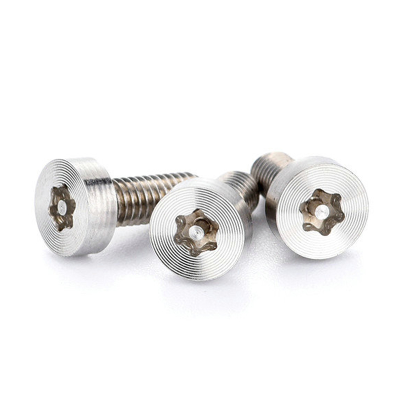 Bagong disenyo na hindi kinakalawang na asero satin brushed cup head torx screw Bagong disenyo na hindi kinakalawang na asero satin brushed cup head torx screw