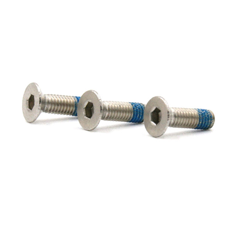 Hindi kinakalawang na asero 304 flat countersunk head hex socket micro mini locking screws Hindi kinakalawang na asero 304 flat countersunk head hex socket micro mini locking screws