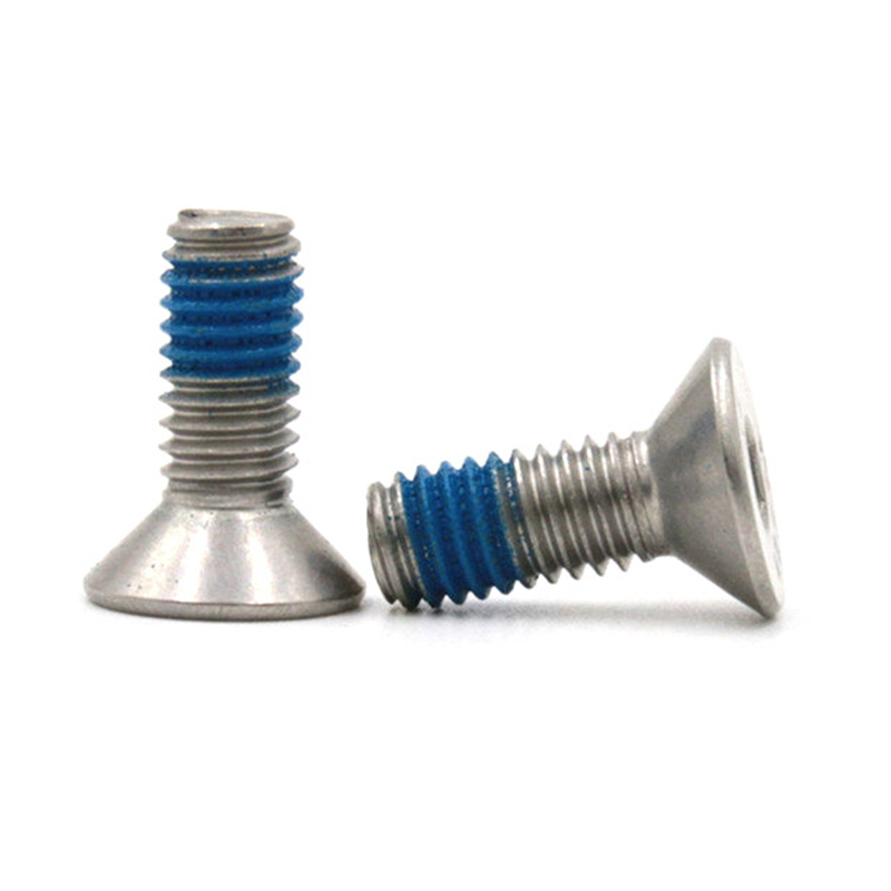 Hindi kinakalawang na asero 304 flat countersunk head hex socket micro mini locking screws Hindi kinakalawang na asero 304 flat countersunk head hex socket micro mini locking screws