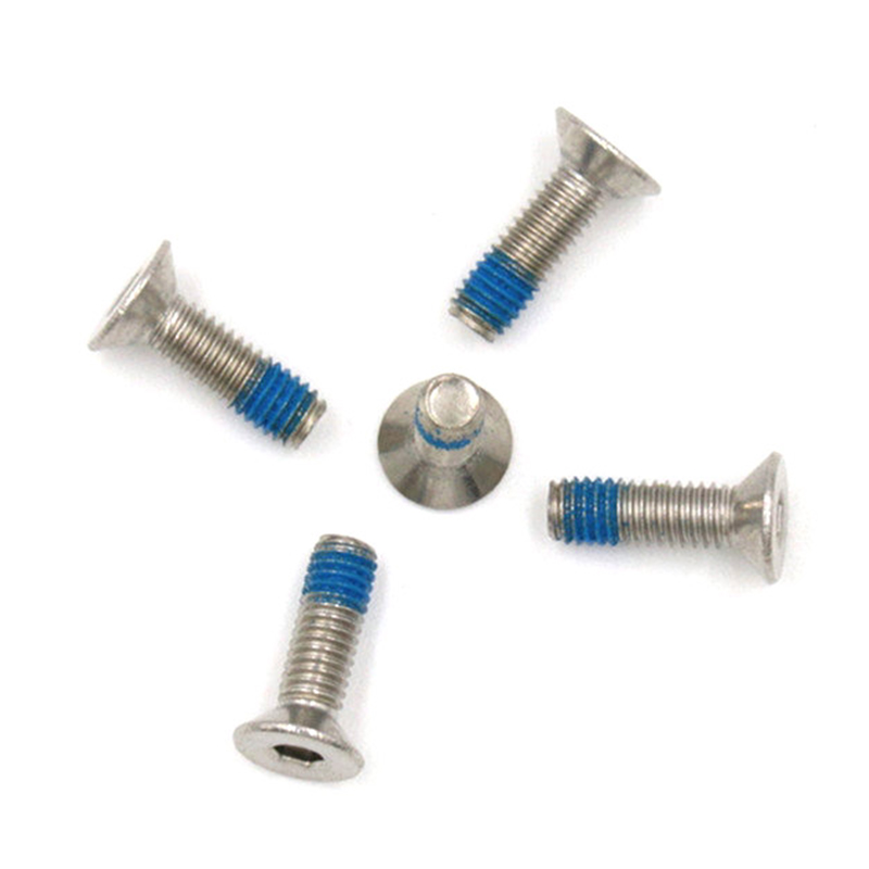 Hindi kinakalawang na asero 304 flat countersunk head hex socket micro mini locking screws Hindi kinakalawang na asero 304 flat countersunk head hex socket micro mini locking screws