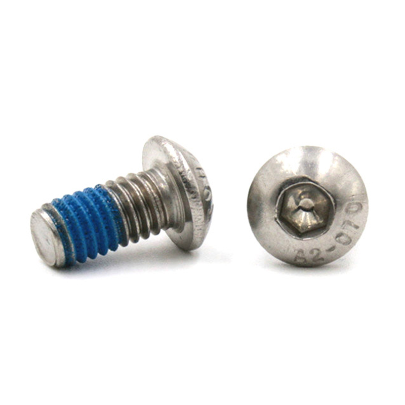M2 hexagon socket button head micro screw na may patch na Nylon M2 hexagon socket button head micro screw na may patch na Nylon