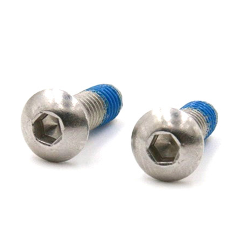 M3X6 button head socket maliit na micro screw na may patch na Nylon M3X6 button head socket maliit na micro screw na may patch na Nylon