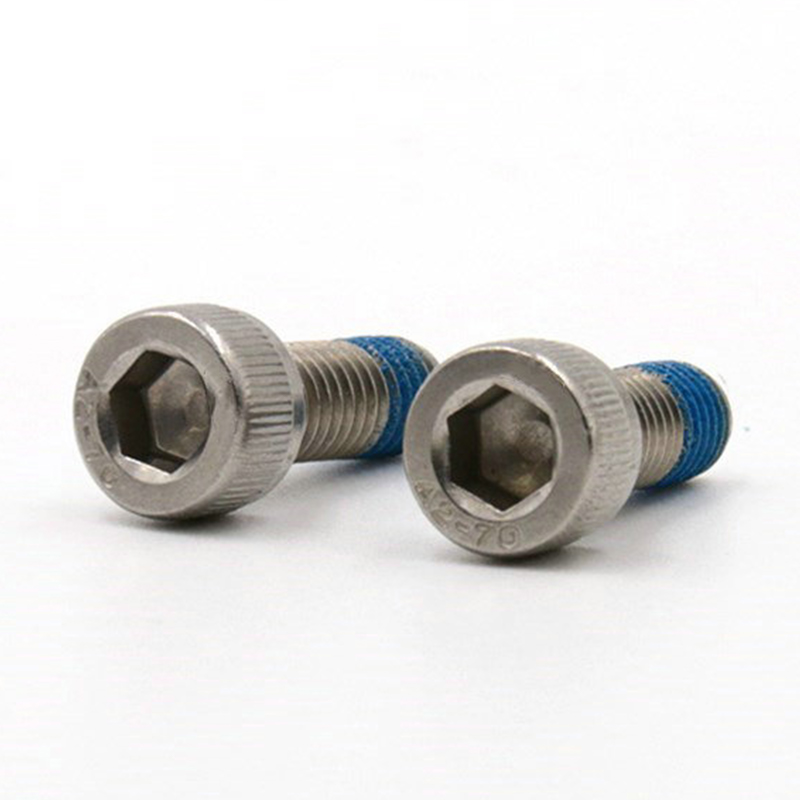 Hindi kinakalawang na asero 18-8 hex socket head locking screw Hindi kinakalawang na asero 18-8 hex socket head locking screw
