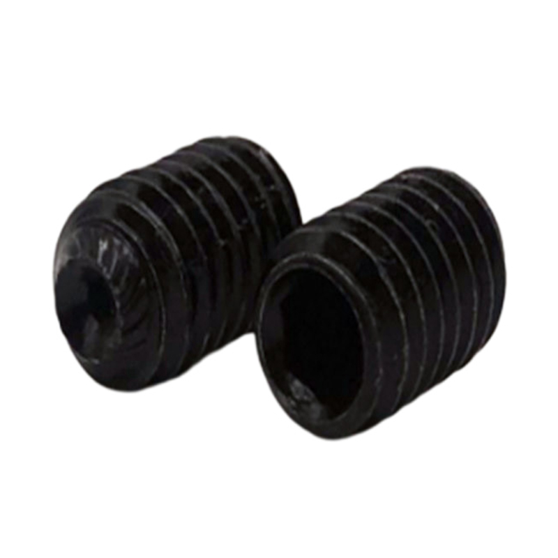 Itim na kulay allen drive walang ulo knurled tasa point grub set turnilyo Itim na kulay allen drive walang ulo knurled tasa point grub set turnilyo