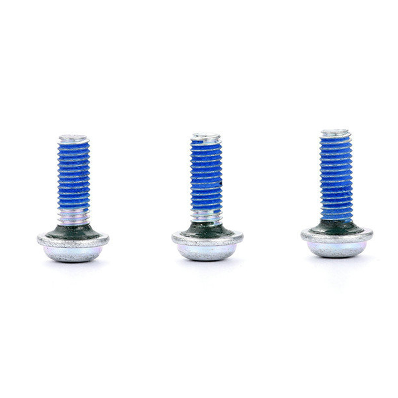 Asul na puting sink pan washer head cross waterproof locking screw Asul na puting sink pan washer head cross waterproof locking screw