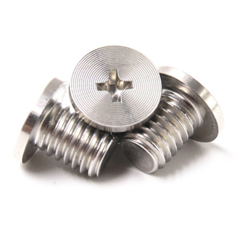 CNC flat thin head cross 304 hindi kinakalawang na asero CD pattern screw