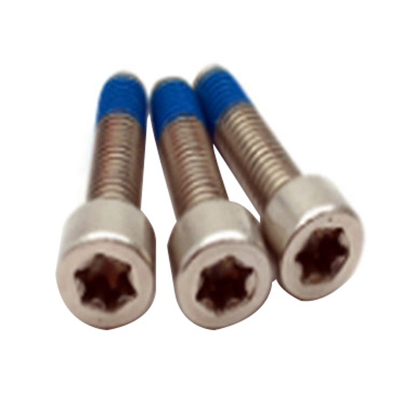 ISO14579 bagong disenyo m6 torx na may pin nylon plated medical screw