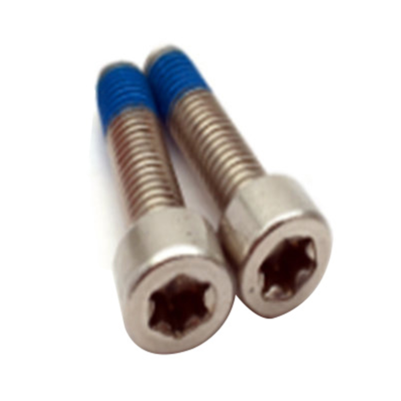 ISO14579 bagong disenyo m6 torx na may pin nylon plated medical screw ISO14579 bagong disenyo m6 torx na may pin nylon plated medical screw