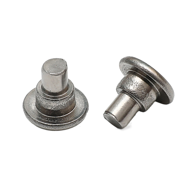 Hindi karaniwang blue white zinc plated carbon steel shoulder screw