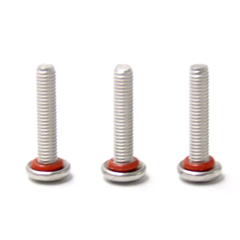 Pan Head Stainless Steel M3 O-Ring Groove Sealing Screw