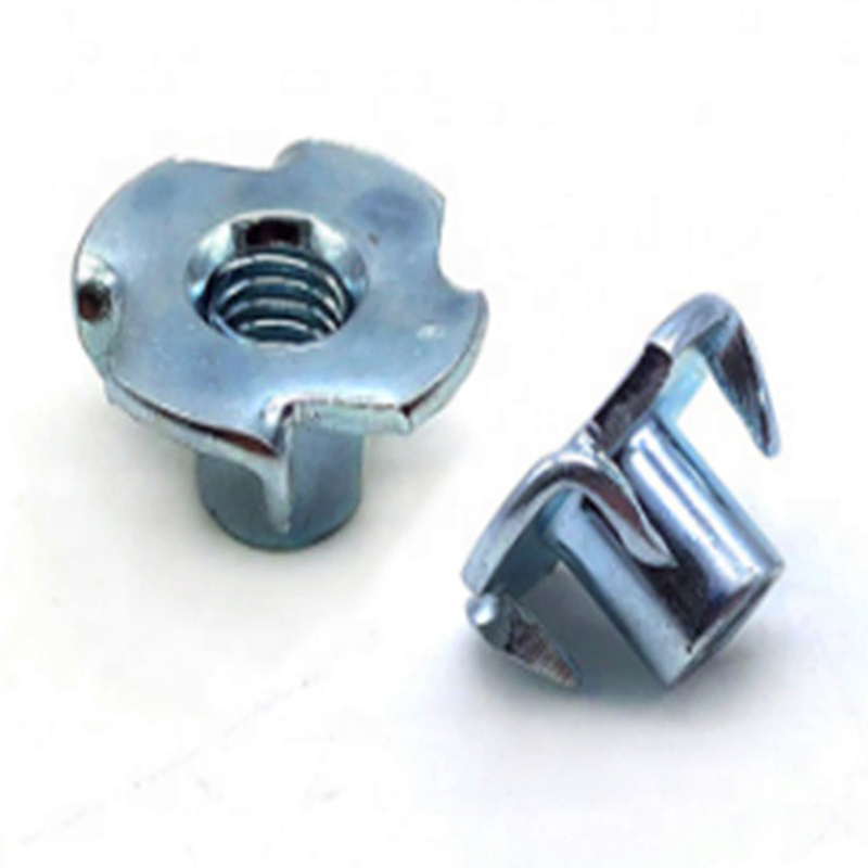 Profile block hole sliding tee drop sa nut slot four claw T nut Profile block hole sliding tee drop sa nut slot four claw T nut
