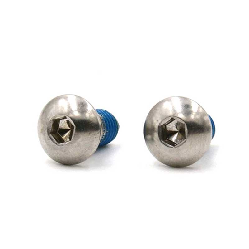 Hindi kinakalawang na asero pindutan ulo hex socket maliit na micro locking turnilyo Hindi kinakalawang na asero pindutan ulo hex socket maliit na micro locking turnilyo