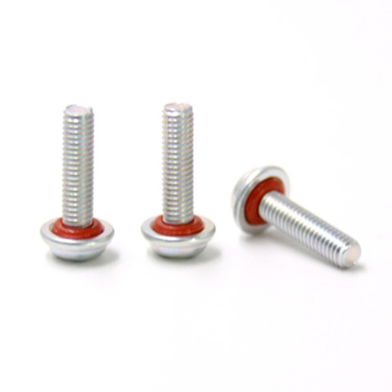 Hindi kinakalawang na asero customized pan washer head sealing ring waterproof screw Hindi kinakalawang na asero customized pan washer head sealing ring waterproof screw