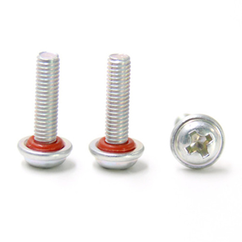 Hindi kinakalawang na asero customized pan washer head sealing ring waterproof screw Hindi kinakalawang na asero customized pan washer head sealing ring waterproof screw
