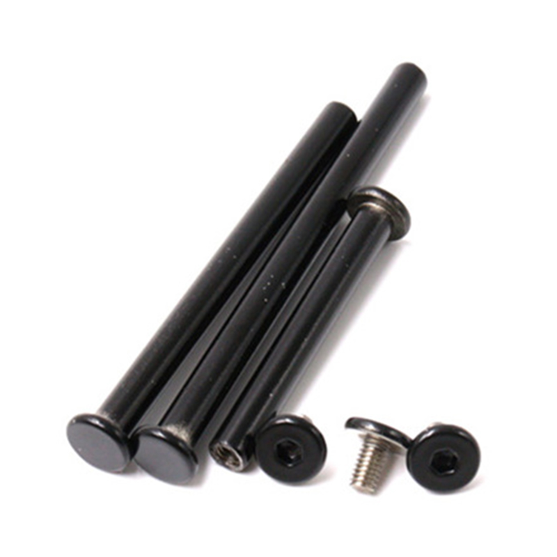 itim na pintura m5 hindi kinakalawang na asero hex socket flat head chicago screw