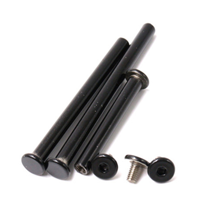 Itim na pintura m5 hindi kinakalawang na asero hex socket flat head chicago screw