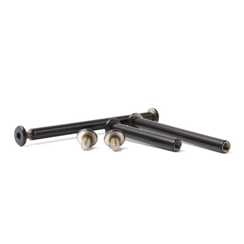 itim na pintura m5 hindi kinakalawang na asero hex socket flat head chicago screw itim na pintura m5 hindi kinakalawang na asero hex socket flat head chicago screw