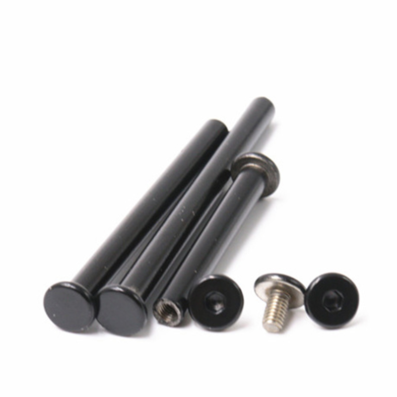 itim na pintura m5 hindi kinakalawang na asero hex socket flat head chicago screw itim na pintura m5 hindi kinakalawang na asero hex socket flat head chicago screw