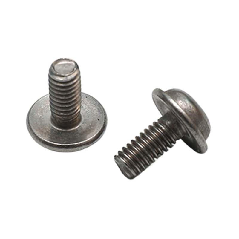 Carbon steel m2 machine thread pan washer head torx t5 screw