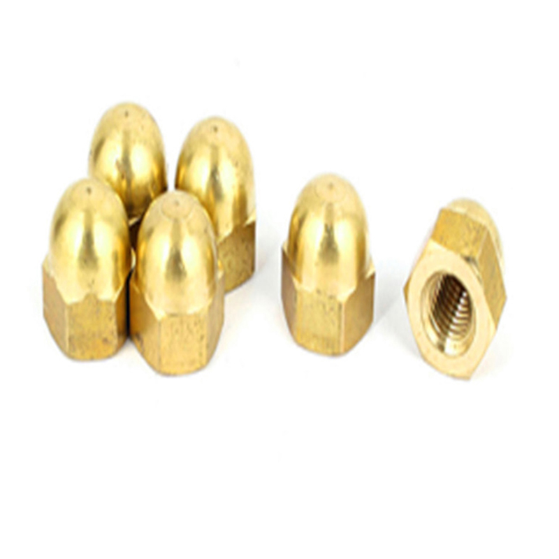 Custom na Packaging Slotted Round Ball Nut Custom na Packaging Slotted Round Ball Nut