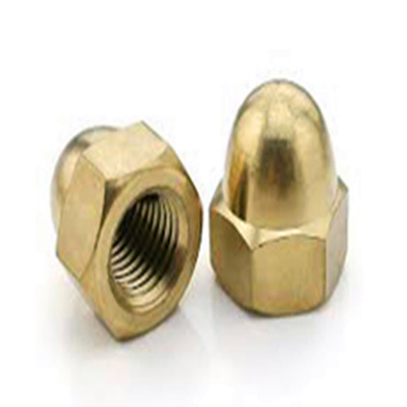 Custom na Packaging Slotted Round Ball Nut Custom na Packaging Slotted Round Ball Nut