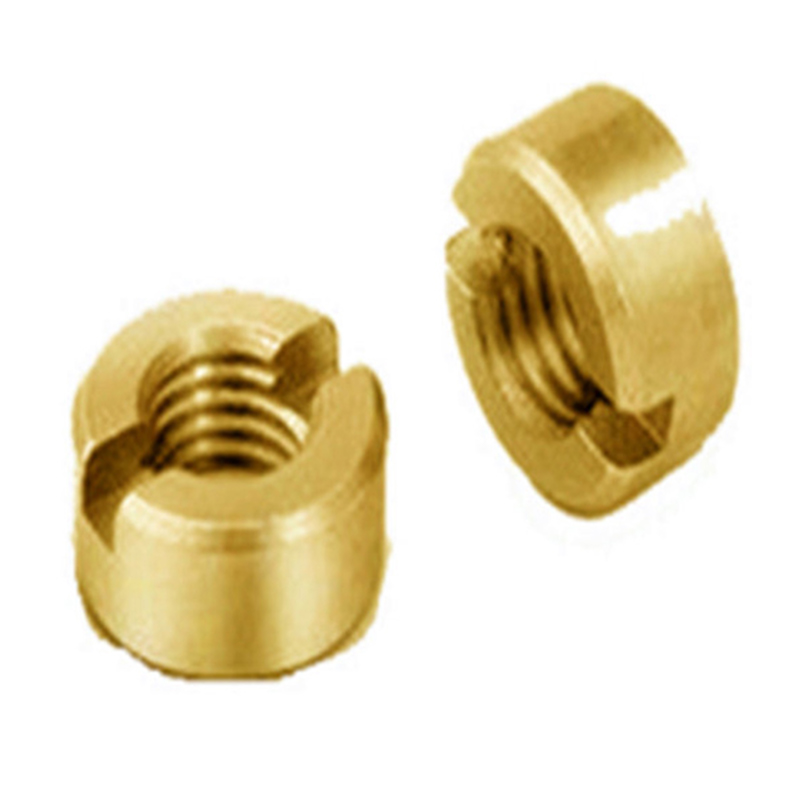 Custom na Packaging Slotted Round Ball Nut