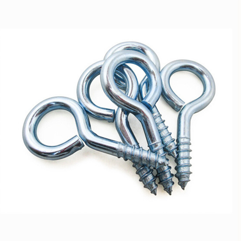 Na-customize na asul na zinc plated m3 carton steel mini eye bolt