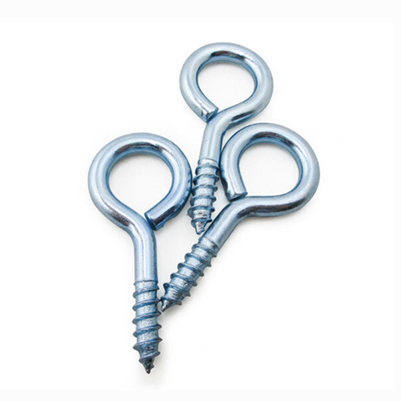 Na-customize na asul na zinc plated m3 carton steel mini eye bolt Na-customize na asul na zinc plated m3 carton steel mini eye bolt