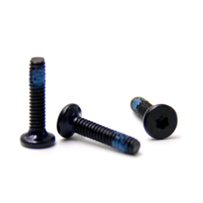 customized m4 black thin head machine thread sealing coating screw customized m4 black thin head machine thread sealing coating screw