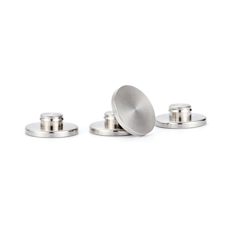Custom m3 malaking manipis na ulo makintab na eroplano hindi kinakalawang na asero CD screw