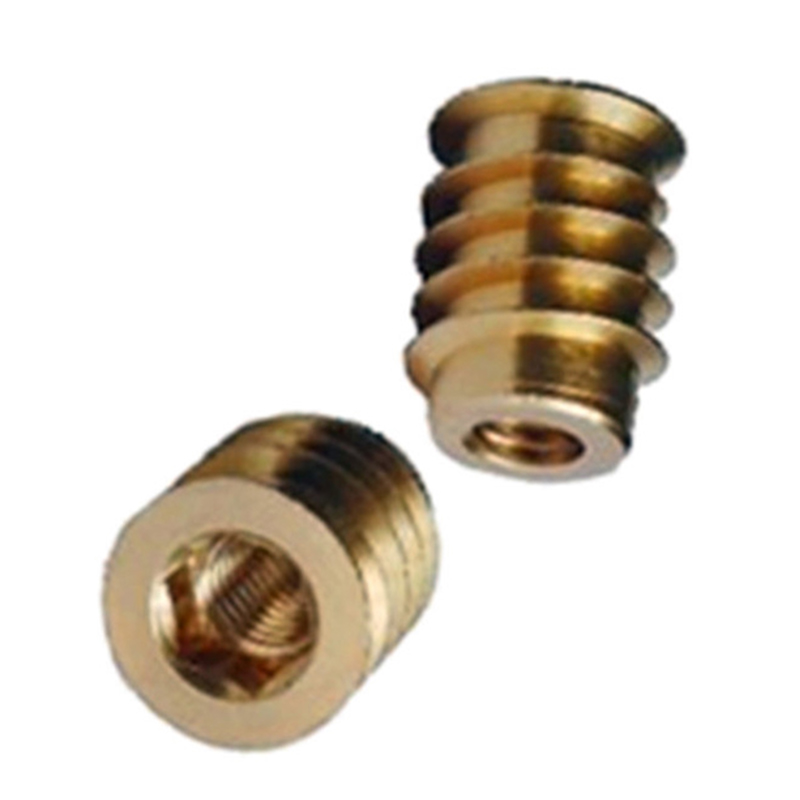 Factory Supply Brass Hex Insert Nut Factory Supply Brass Hex Insert Nut
