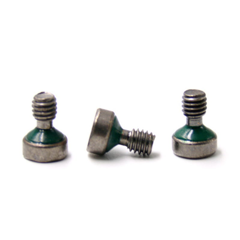 mababang ulo ng tasa na hindi kinakalawang na asero na na-customize na m5 kalahating thread na security screw