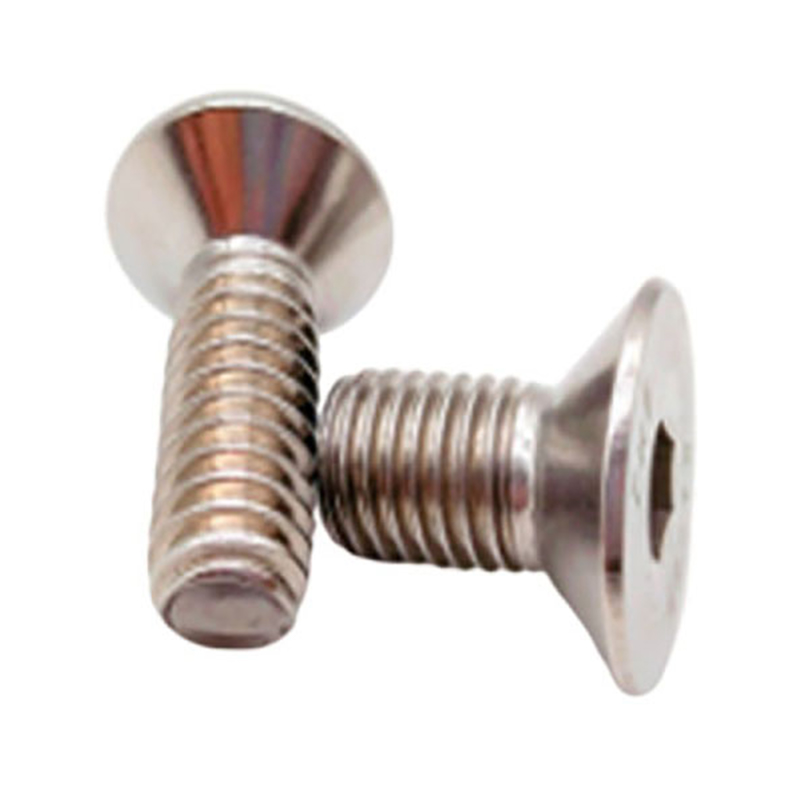 M3 aluminum countersunk head hex socket screw M3 aluminum countersunk head hex socket screw