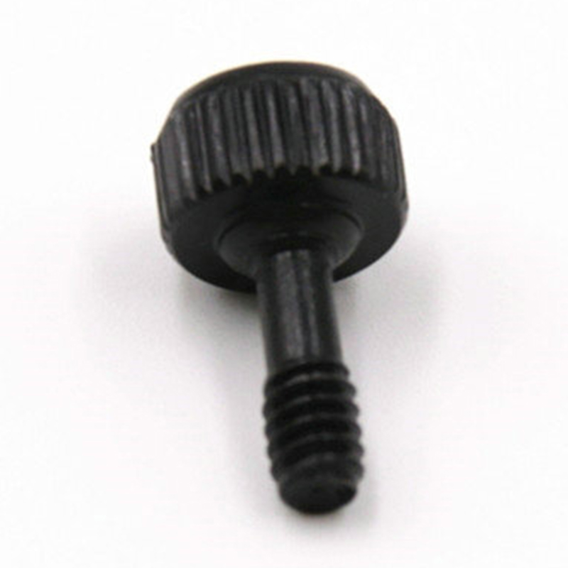 M3 M4 Black knurled computer case thumb screw para sa takip