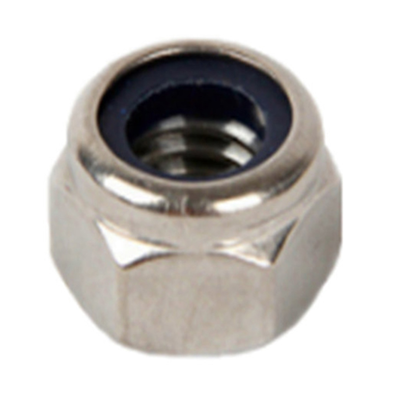 M3 hindi kinakalawang na asero nylon flange ipasok ang self lock nut