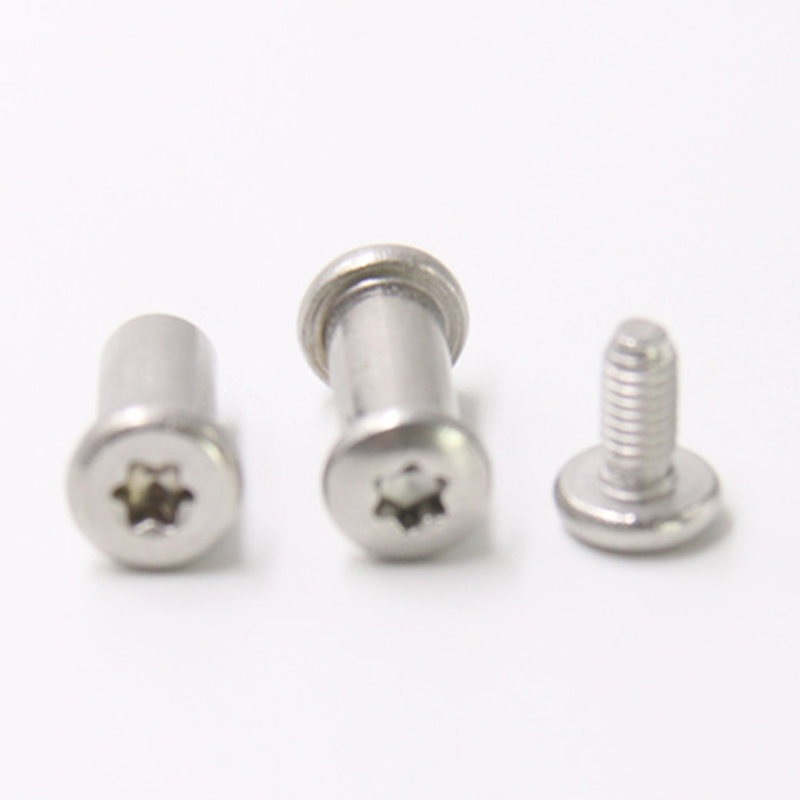 Hindi kinakalawang na asero m3 torx ulo lalaki at babae turnilyo para sa kutsilyo