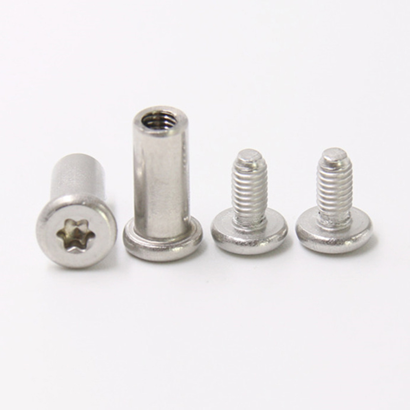 Hindi kinakalawang na asero m3 torx ulo lalaki at babae turnilyo para sa kutsilyo Hindi kinakalawang na asero m3 torx ulo lalaki at babae turnilyo para sa kutsilyo