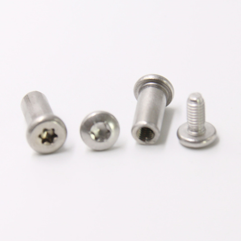 Hindi kinakalawang na asero m3 torx ulo lalaki at babae turnilyo para sa kutsilyo Hindi kinakalawang na asero m3 torx ulo lalaki at babae turnilyo para sa kutsilyo