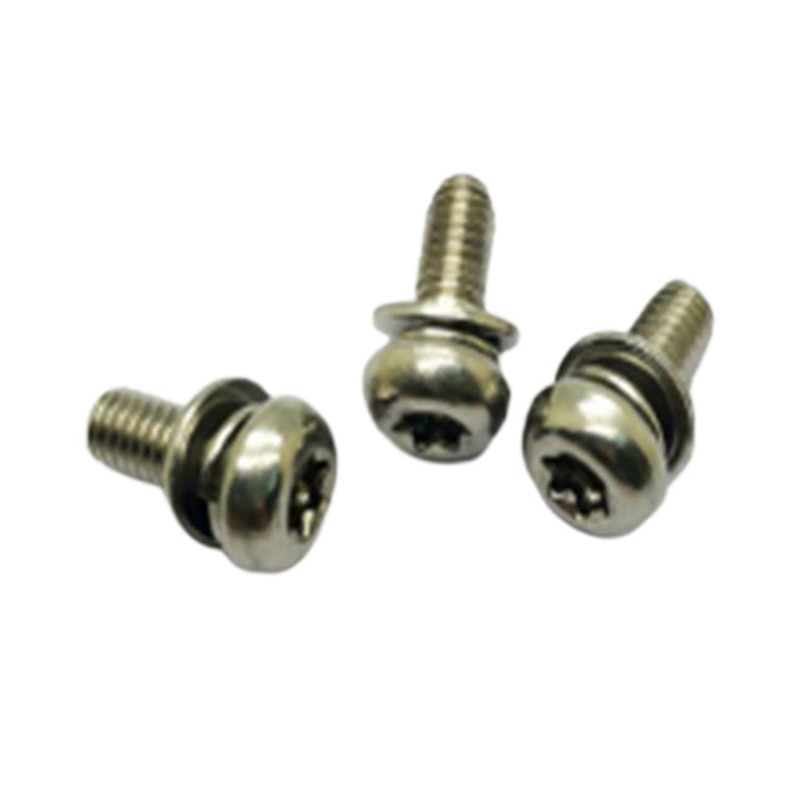 Torx pan head combination screw na may spring washer Torx pan head combination screw na may spring washer